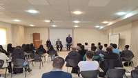 جلسه معارفه مسئولین دانشکده پرستاری ومامایی بادانشجویان مقطع کارشناسی پرستاری دوره 41 ورودی سال 1403 درتاریخ 1403/8/5 برگزارشد